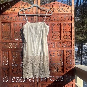 NWT! Vintage Victoria's Secret Ivory Satin Slip size S